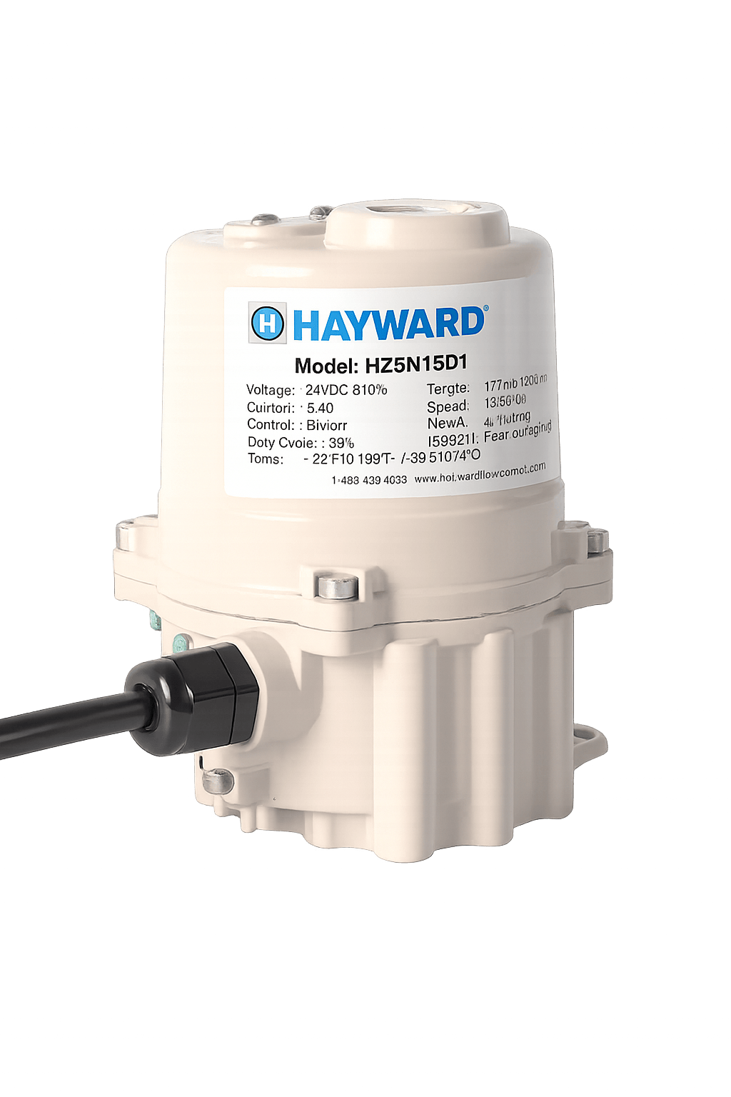 Serie HRZN — Actuadores Compactos Hayward
