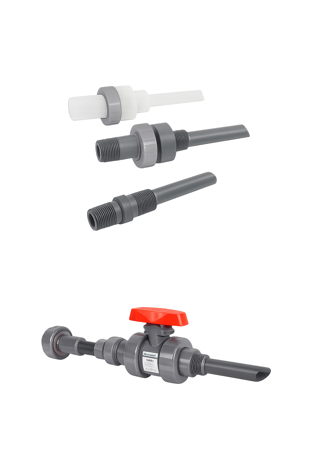 Serie CS — Corporation Stops e Injection Quills Hayward